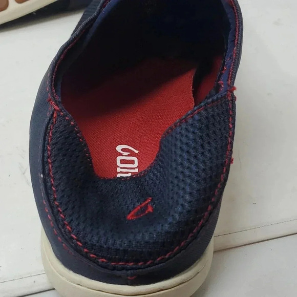 Olukai Nohe Moku Mens shoes Blue  or slide Waterproof Nautical Mesh Sneakers 9 - Picture 11 of 15